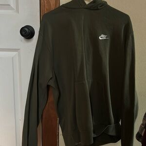 Nike green pullover